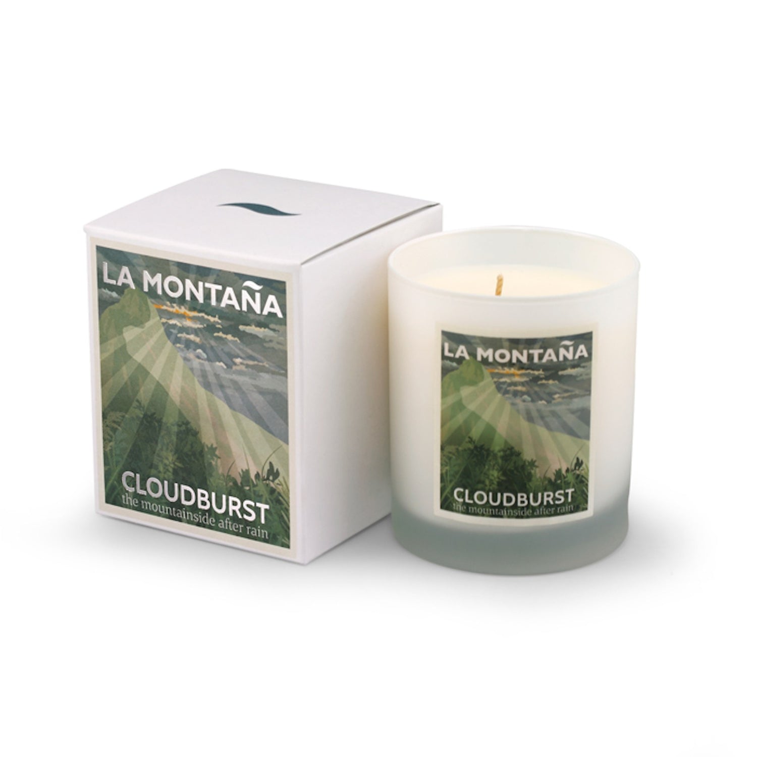 Cloudburst Scented Candle Cloudburst 220g ThePerfumeWorld