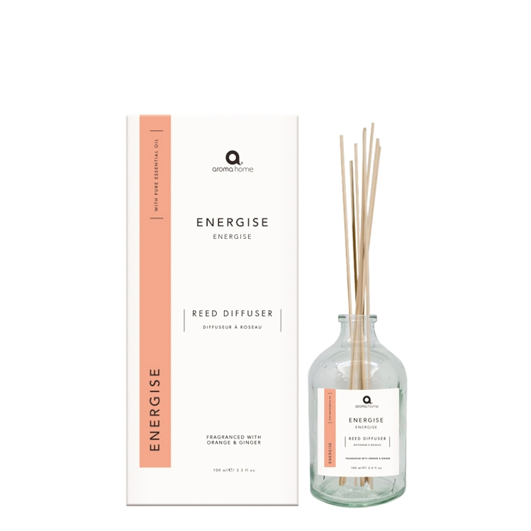 Energise Orange &amp; Ginger 100ml Reed Diffuser