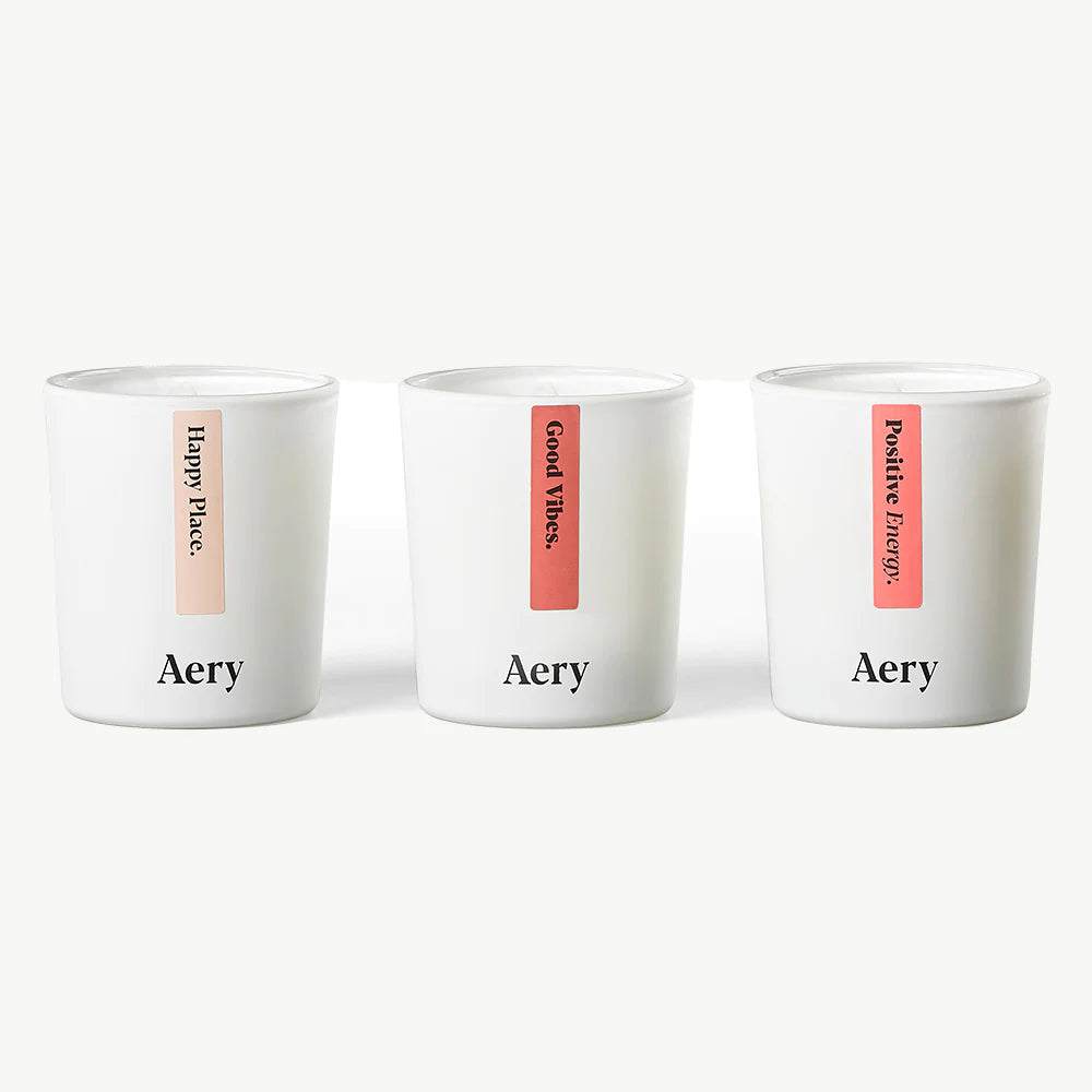 Aery Happy Space 3 x Candle Gift Set