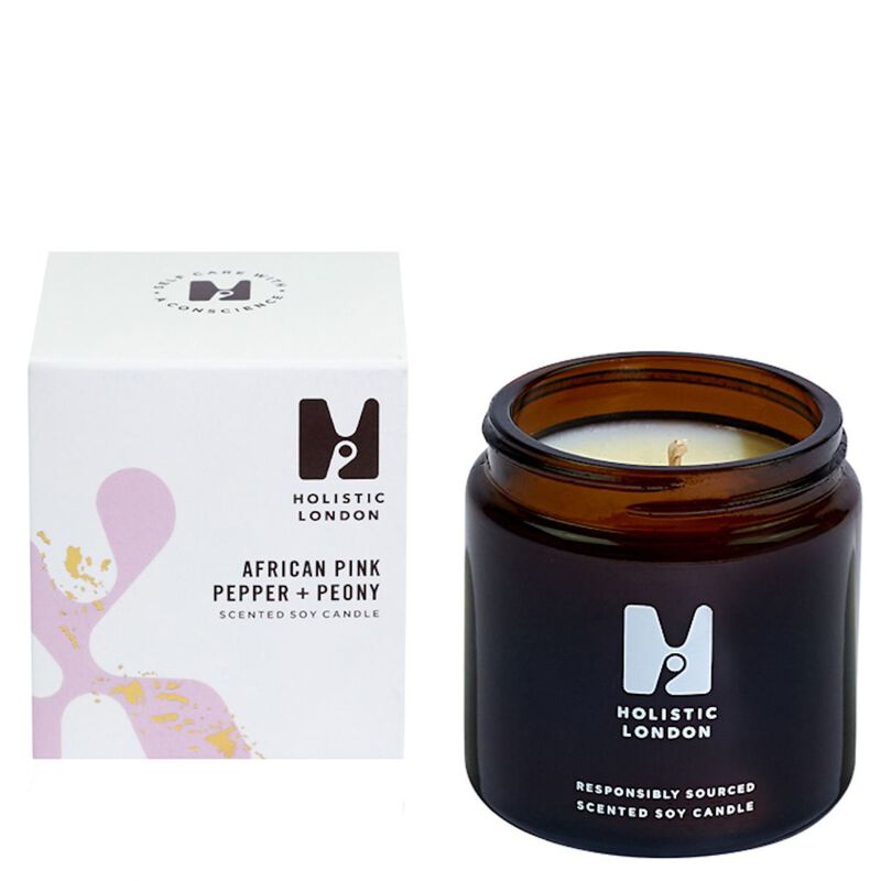 African Pink Pepper And Peony Candle ThePerfumeWorld