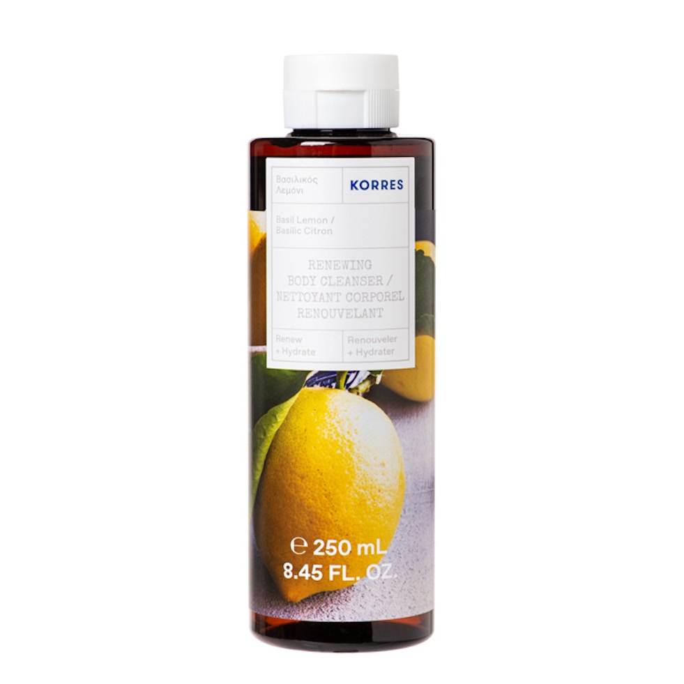 Korres Basil Lemon Renewing Body Cleanser 250ml ThePerfumeWorld