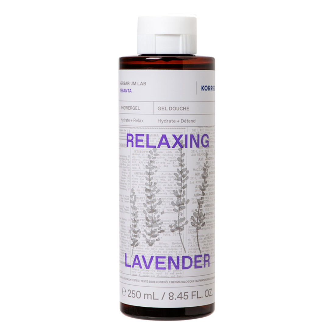 Korres Relaxing Lavender Shower Gel 250ml ThePerfumeWorld